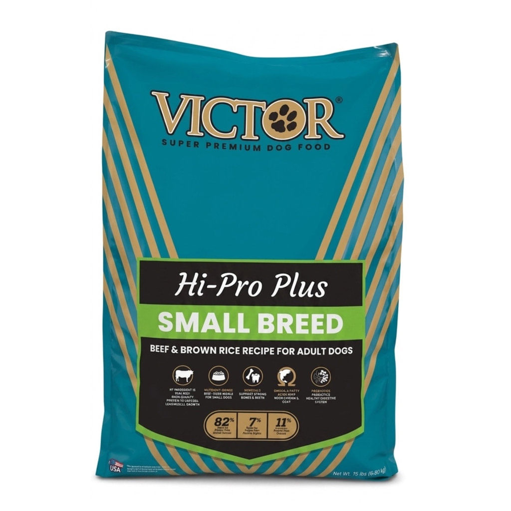 Concentrado para perros de todas edades Victo hi-pro plus small breed - 15lb