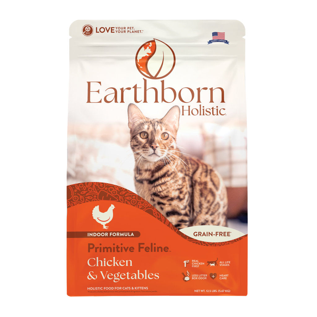 Concentrado para gato todas las edades Earthborn primitive feline - 13.2lb