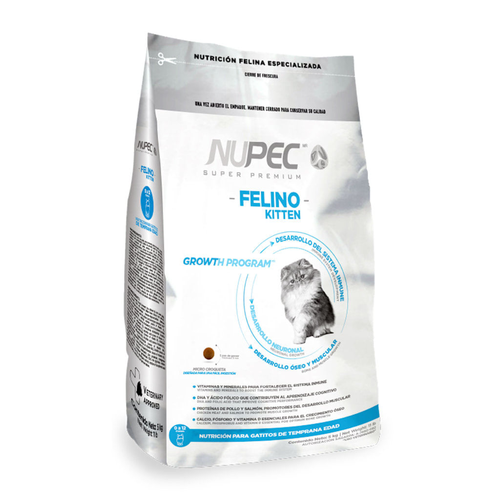 Concentrado para gato cachorro Nupec feline kitten - 3.3lb