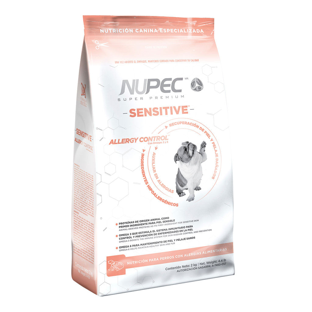 Concentrado para perro adulto Nupec sensitive - 33lb