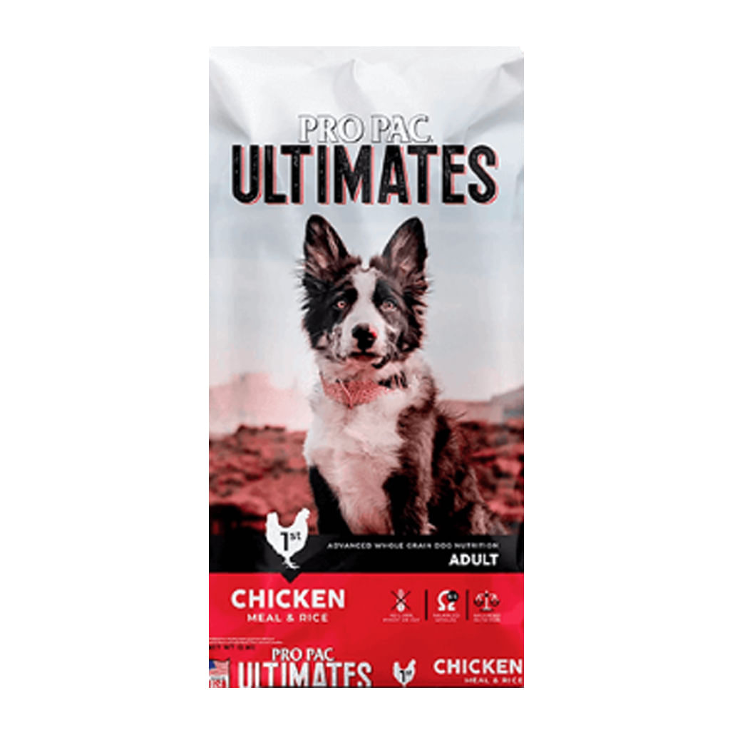 Concentrado para perro adulto Pro Pac ultimates bison meal & rice adulto - 28lb