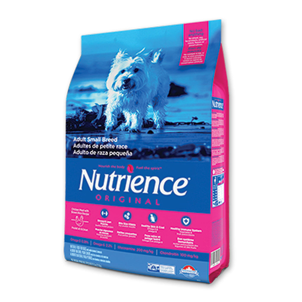 Concentrado para perro adulto Nutrience original adulto raza pequeña pollo y arroz integra…