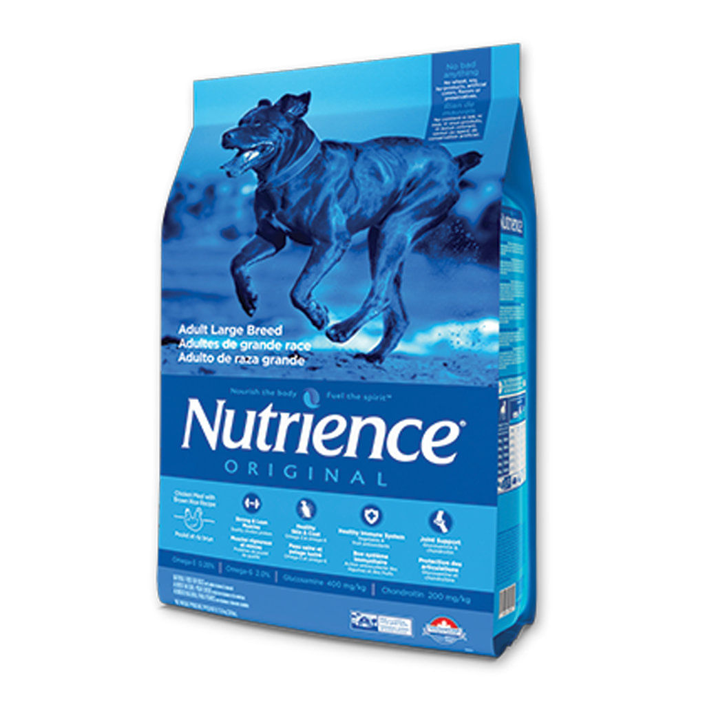 COncentrado para perro adulto Nutrience original adulto raza grande pollo y arroz - 39.9lb