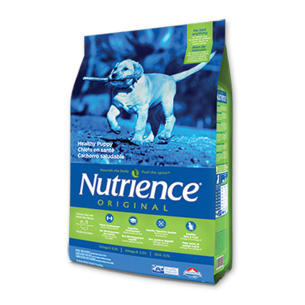 Concentrado para perro cachorro Nutrience original cachorro pollo y arroz integral - 5.5lb
