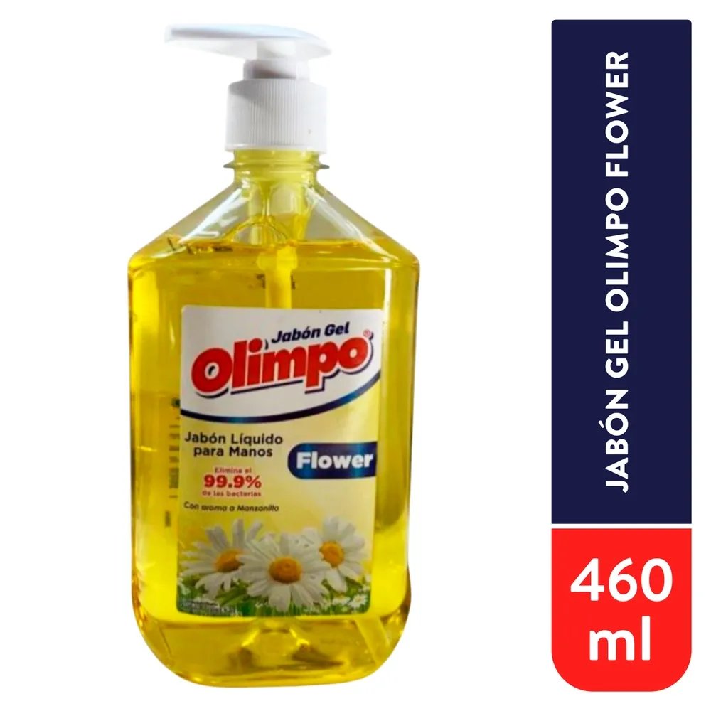 Jabon Liquido Olimpo Flower 460ml