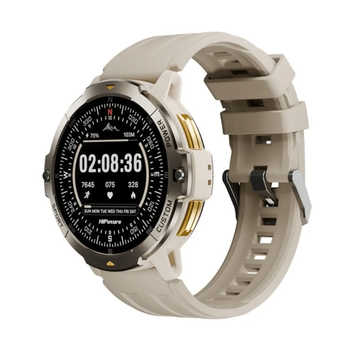 Smartwatch Hifuture Vortex sport beige