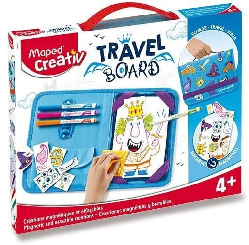 Juguete Montessori Maped Creativ maletín de viaje creativo y magnético