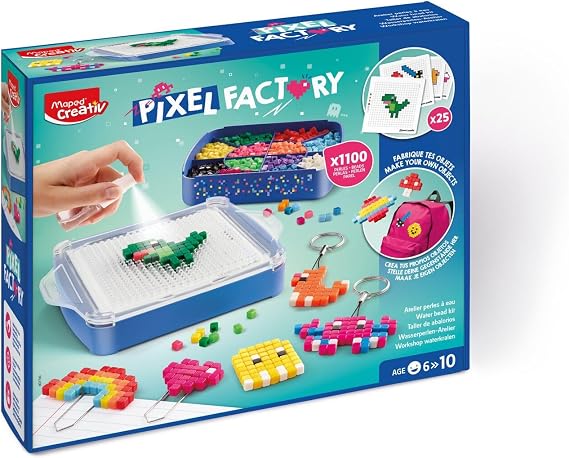 Juguete Montessori Maped Creativ fábrica de figuras pixel