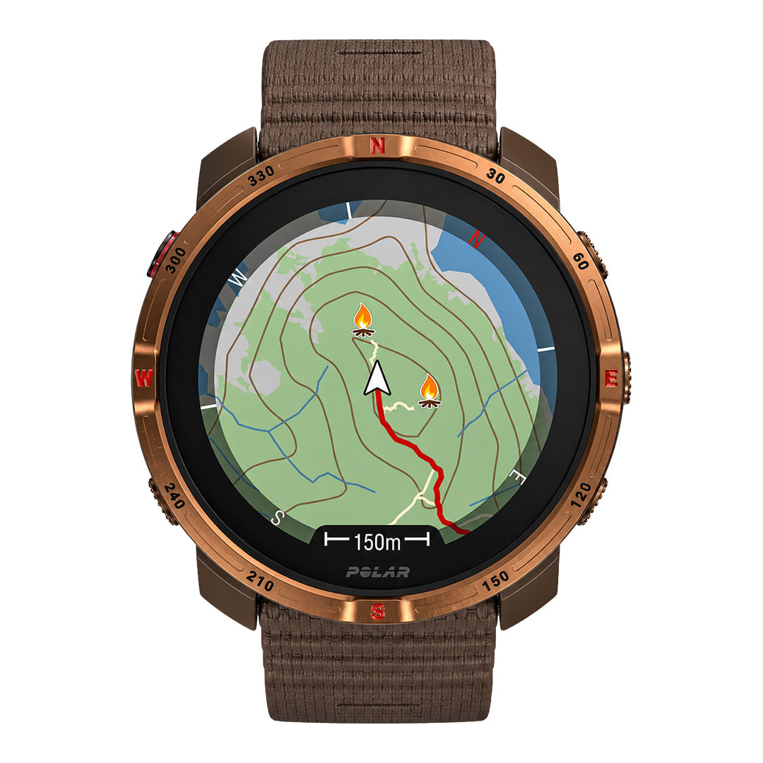 Reloj Polar Grit X2 marron