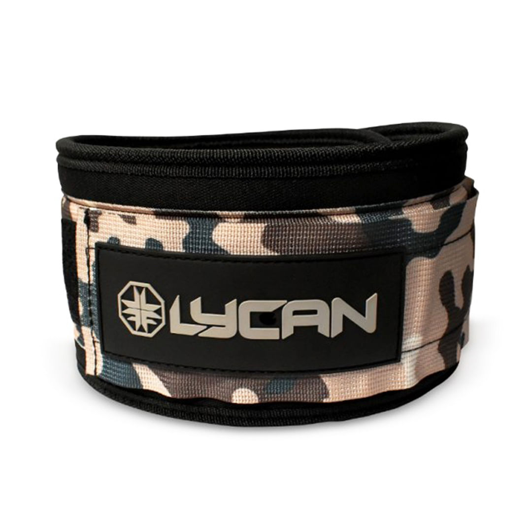Cinturón con velcro de 4 pulgadas Lycan camuflaje verde L