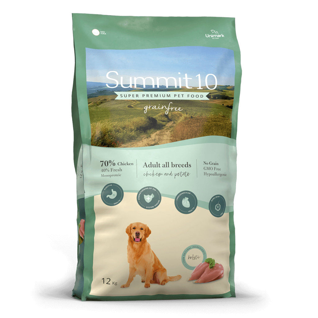 Concentrado para perro adulto Summit10 grain free adulto pollo - 6.6lb