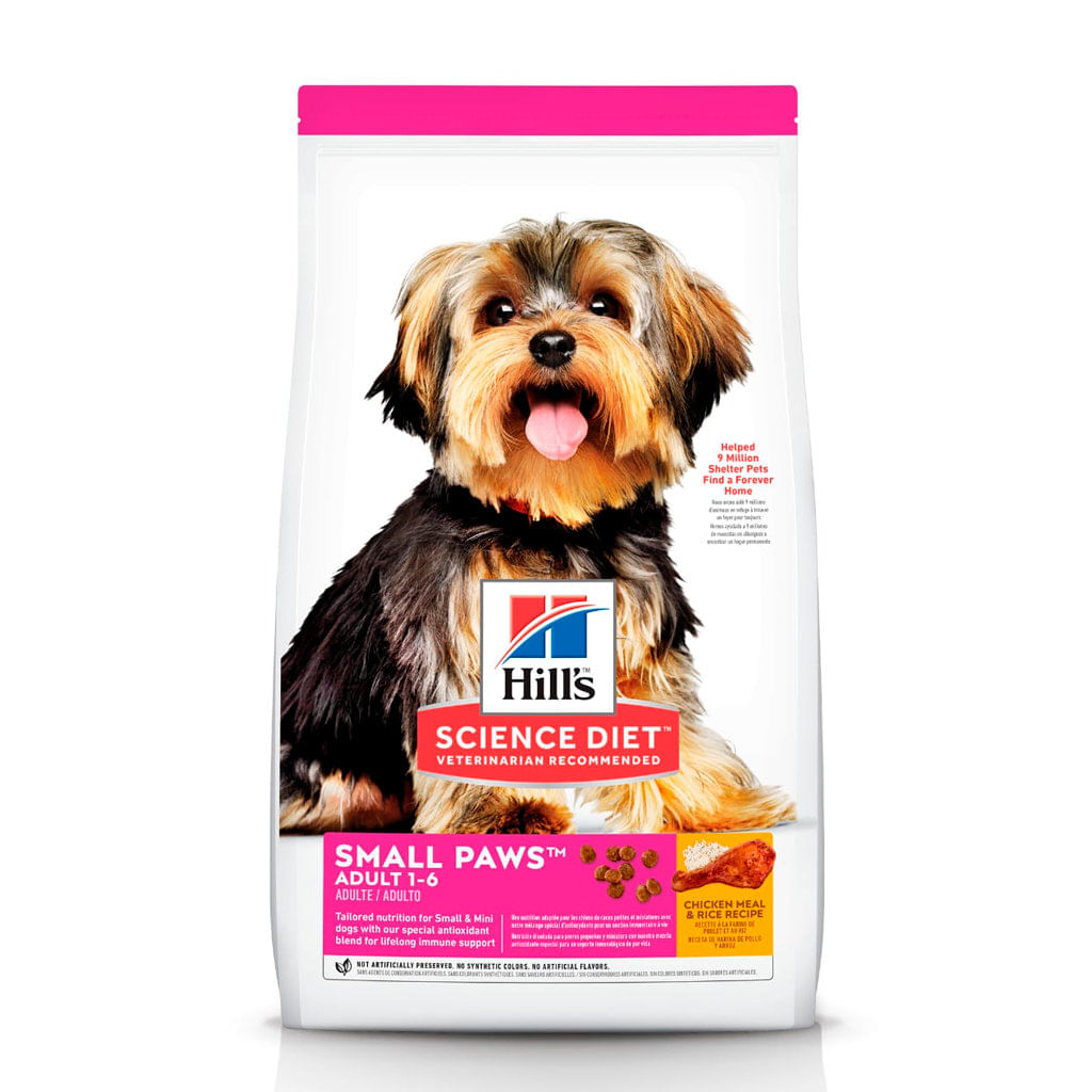 Concentrado para perro adulto Hill´s science diet small paws adult - 4.5lb