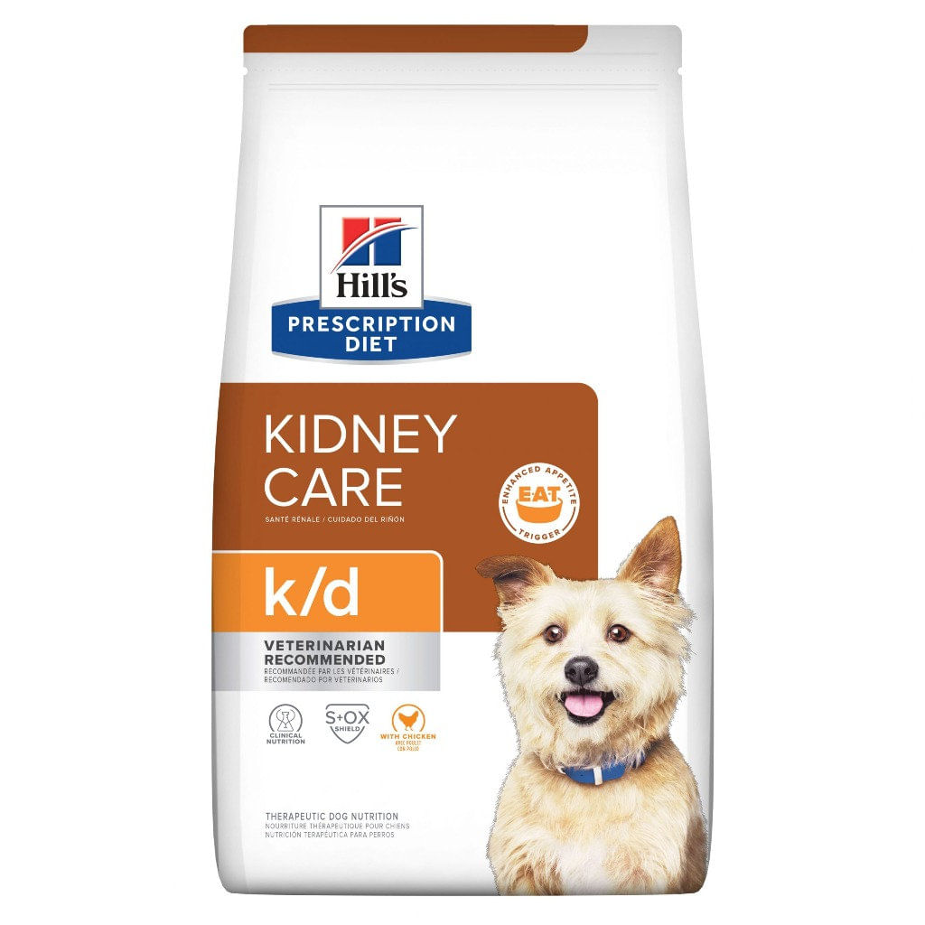 Concentrado para perro adulto Hill´s prescription diet kidney care k/d - 8.5lb