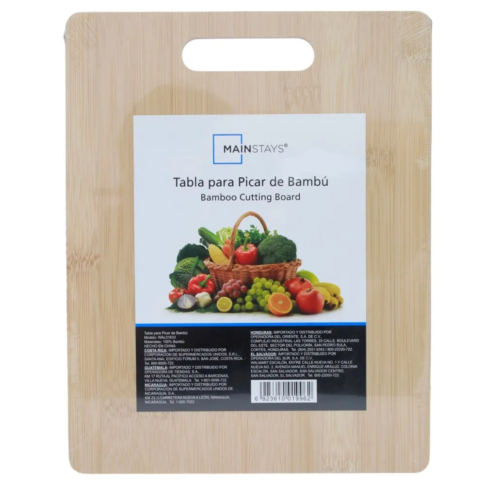 Ms Tabla De Cortar De Bambu
