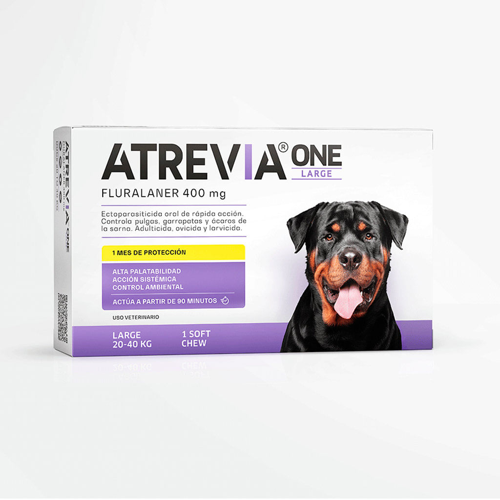 Antipulgas para perro Atrevia one large - 1 tableta