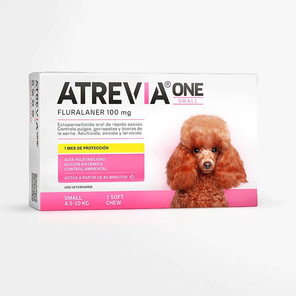 Antipulgas para perro Atrevia one small - 1 tableta