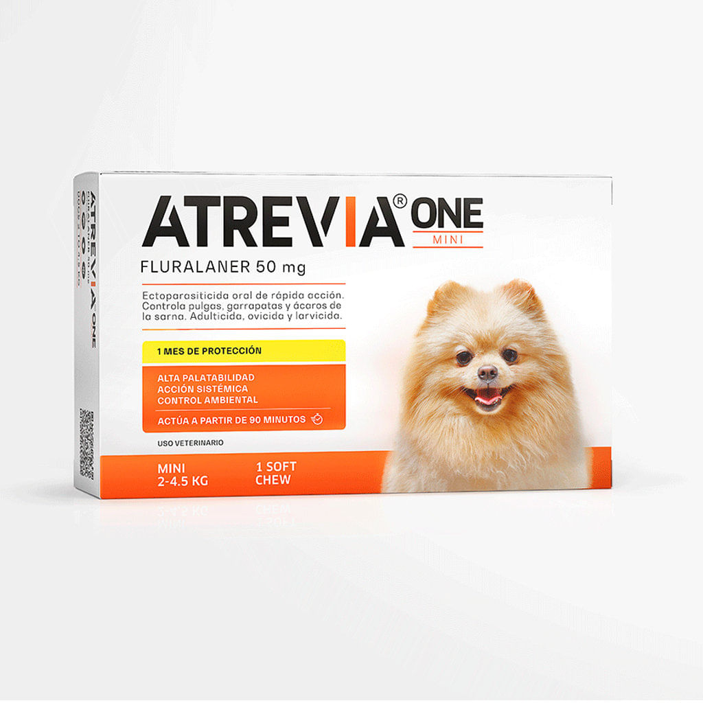 Antipulgas para perro Atrevia one mini 1 Tableta