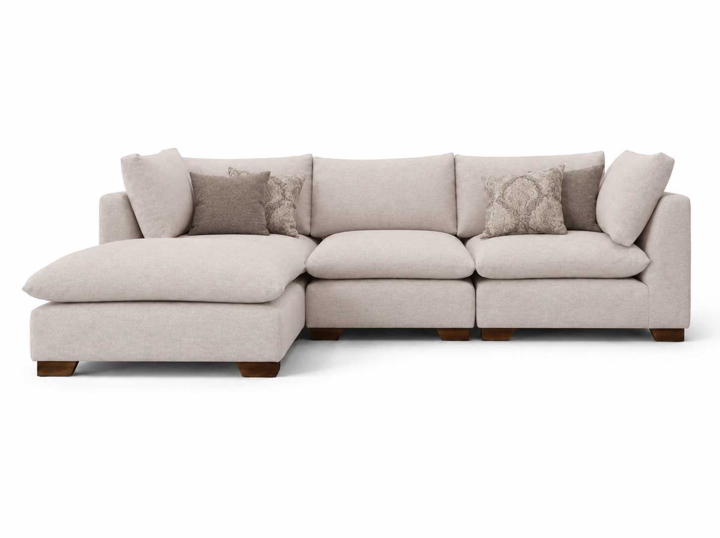 Sala modular Orrego modelo Cloud color beige