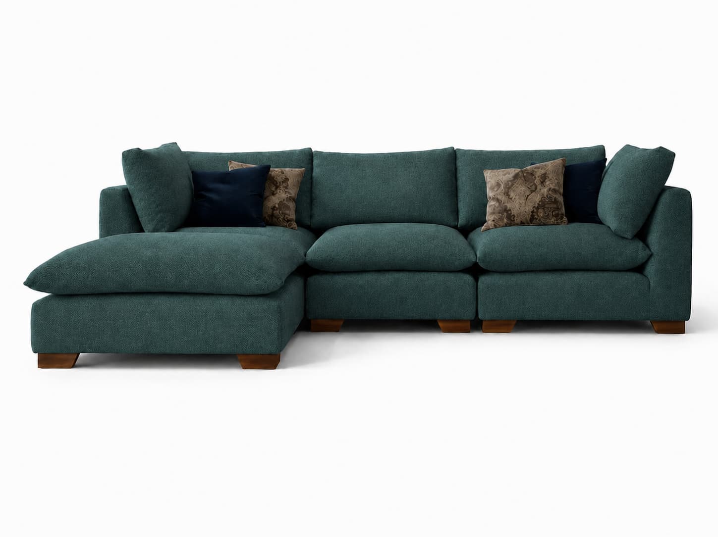 Sala modular Orrego modelo Cloud color jade