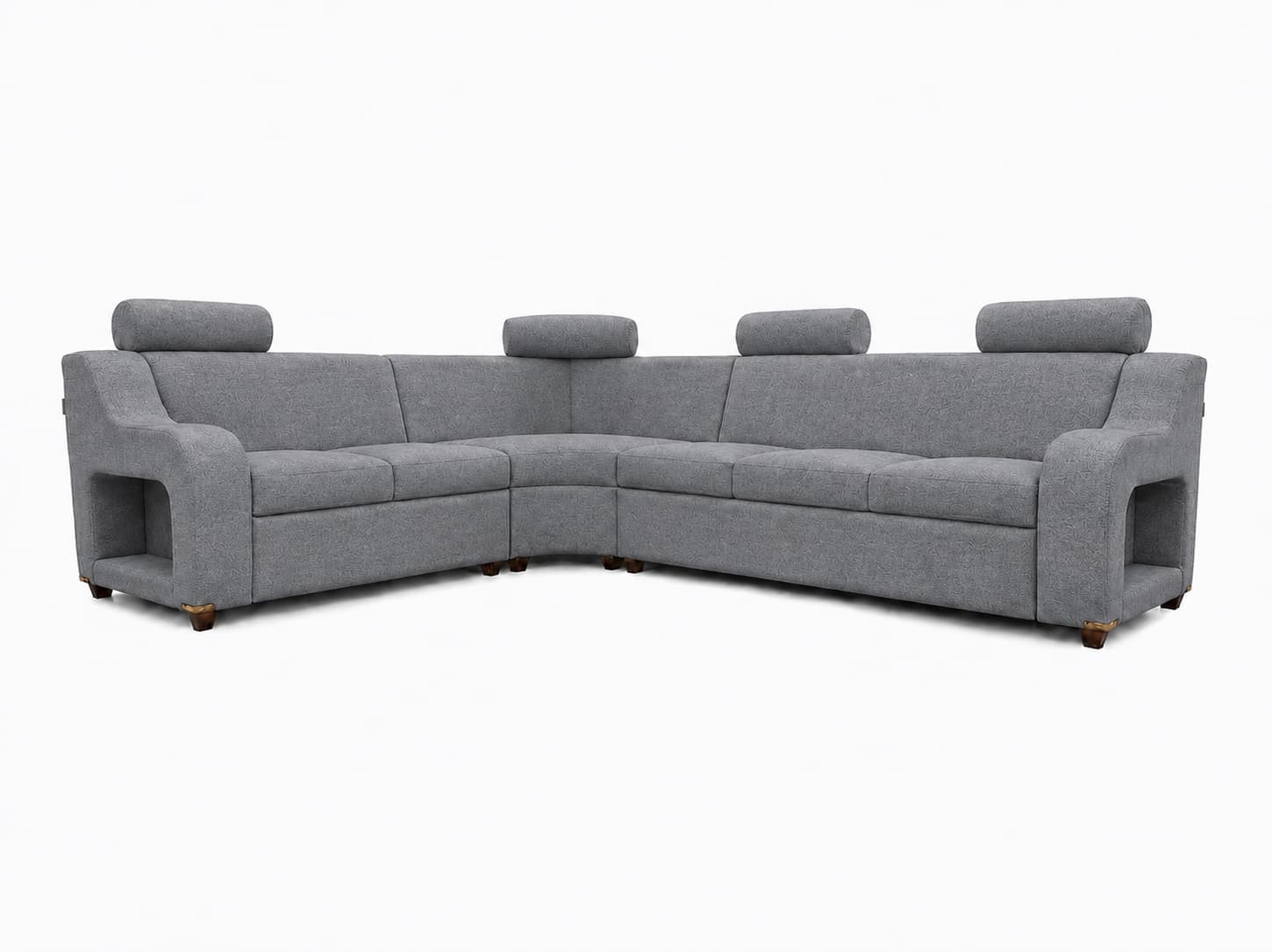 Sala modular Orrego modelo Paris lino color gris