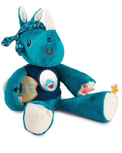 Juguete educativo Lilliputiens peluche multiactividades Marius el rinoceronte