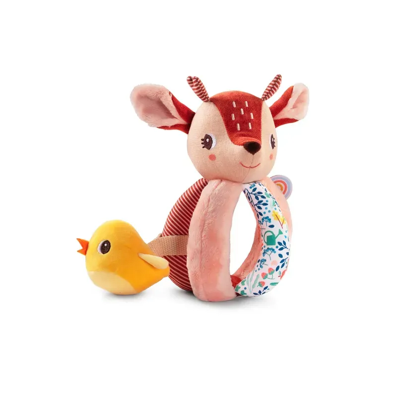 Juguete educativo Lilliputiens sonajero con asas Stella