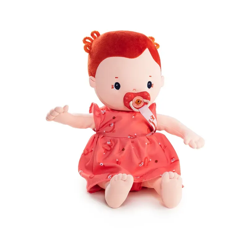 Juguete educativo Lilliputiens muñeca de tela Rose