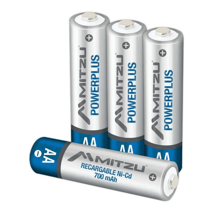 Piila Recargable Mitzu AA 700 Mah Nicd 4 Pz Bl