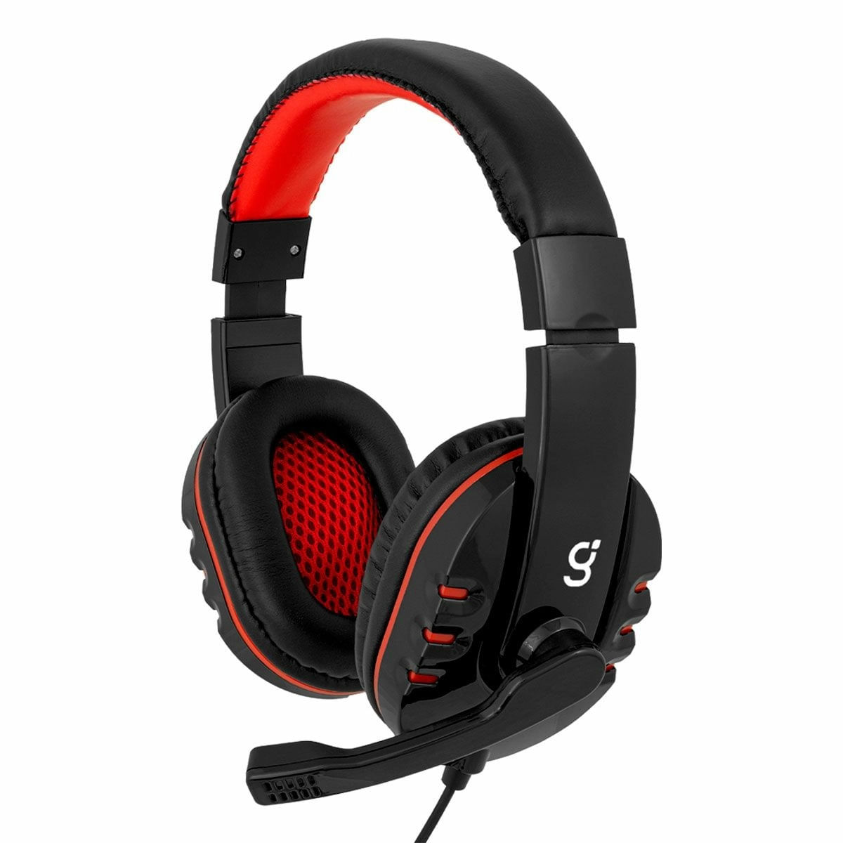 Audífono Mitzu, Diadema Multimedia Tipo Gamer, Micrófono Ajustable, Conexión 3.5 Mm, Cable…