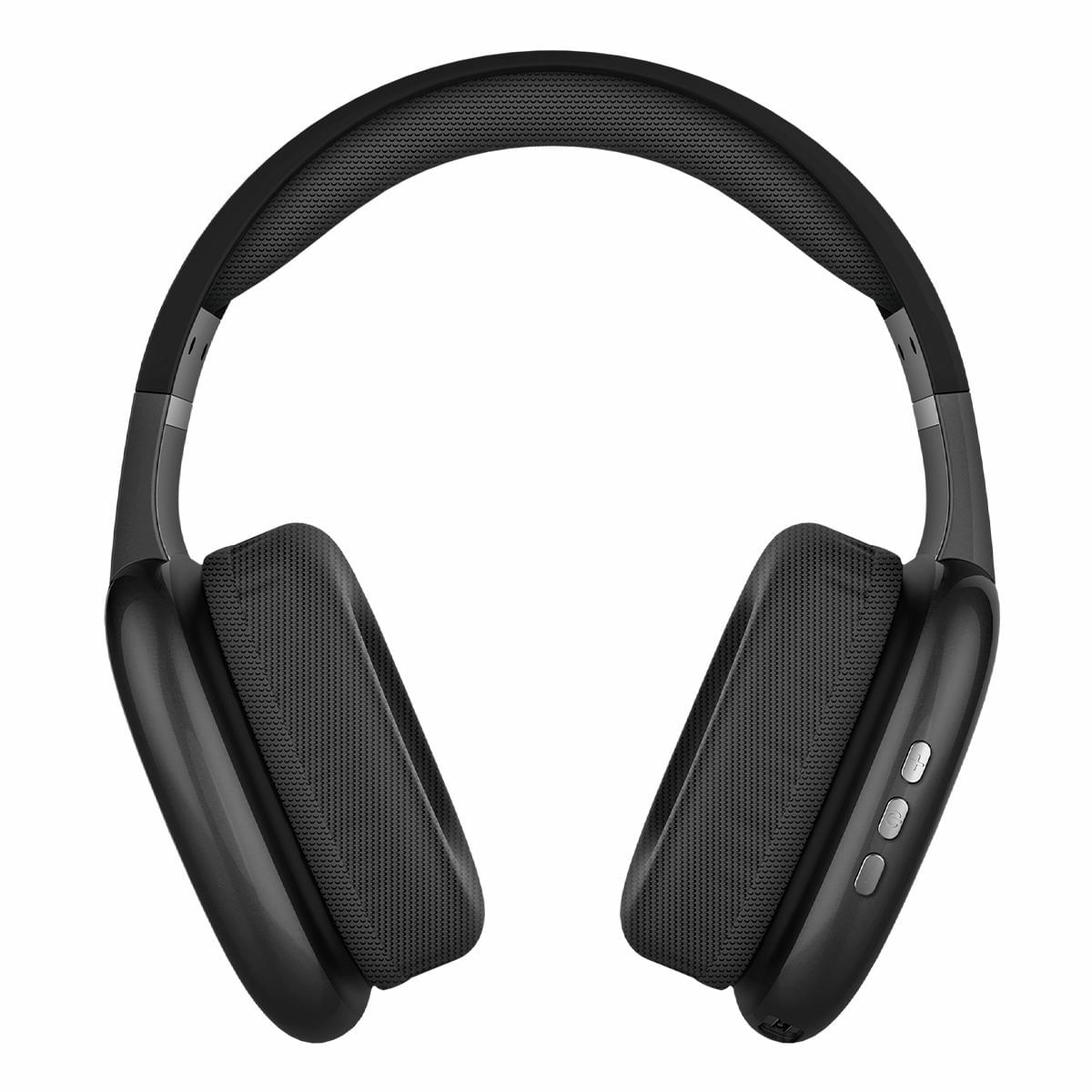 Audífono de diadema Mitzu Over Ear Recar, Bt, Micro Sd, Manos Libres, Negro