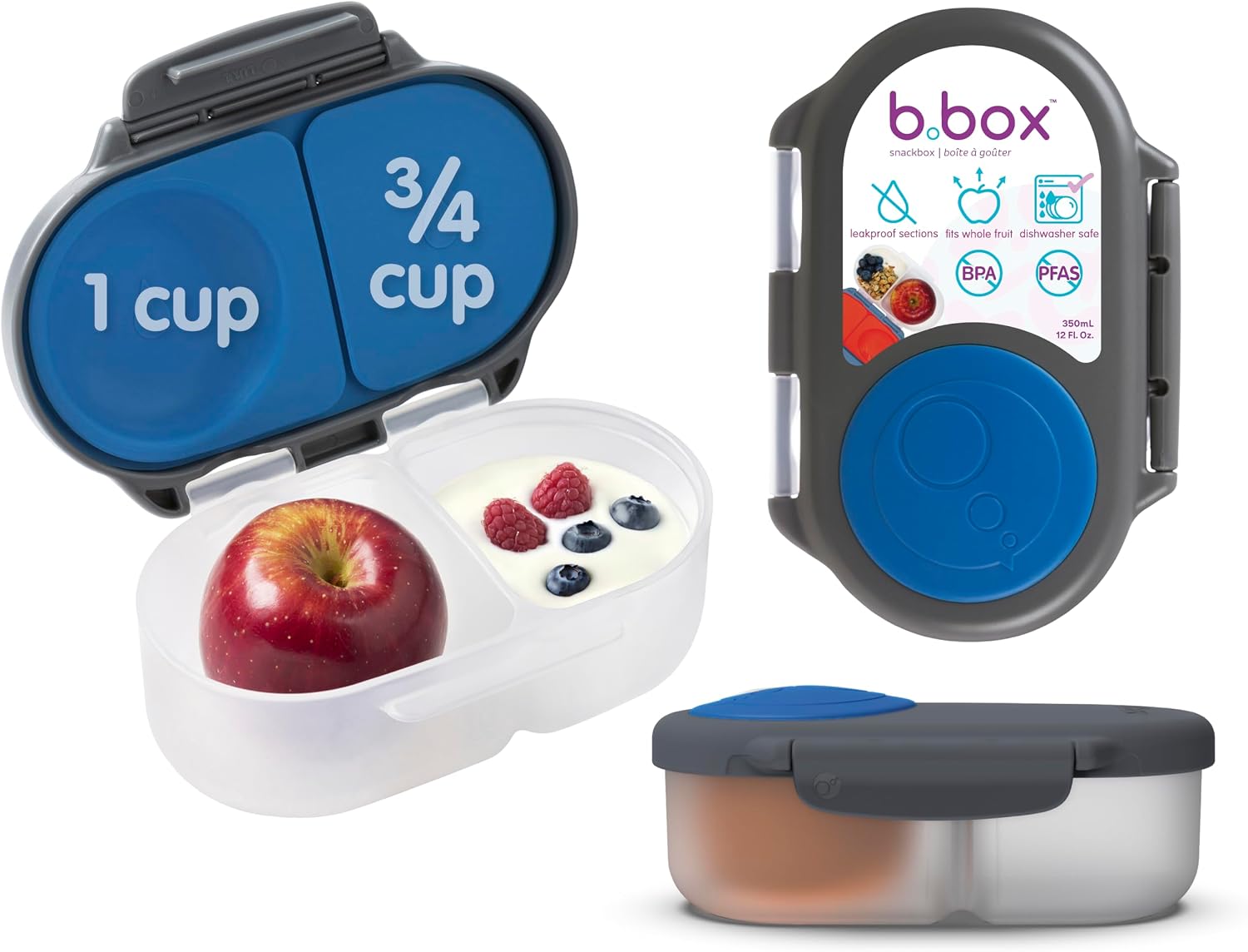 Snackbox B.Box Blue Slate