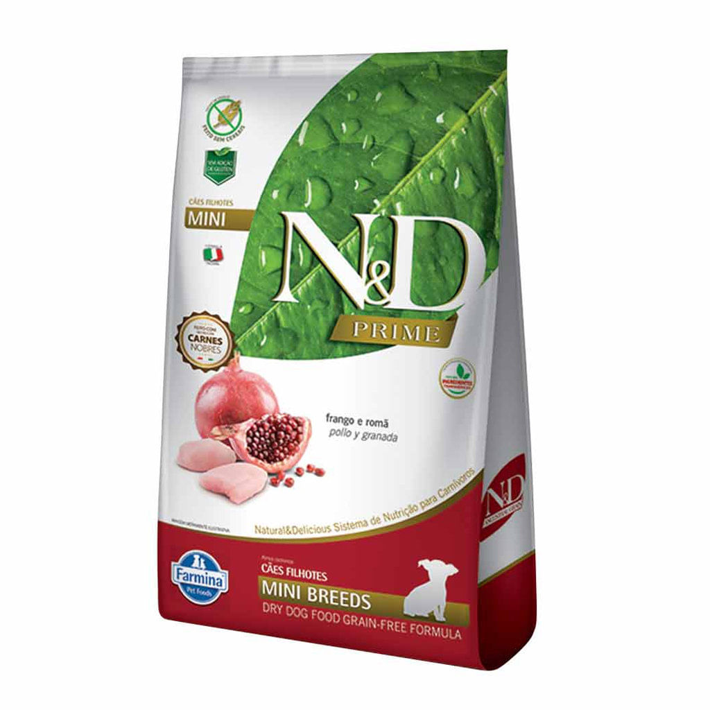 Concentrado para perro cachorro N&D prime frango puppy mini - 5.5lb
