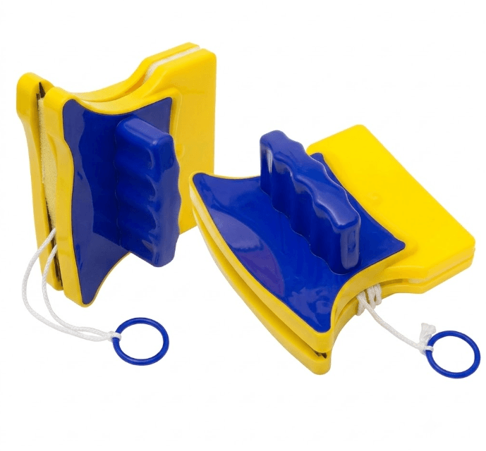 Limpia vidrios magnético doble cara seguro y fácil 2pack