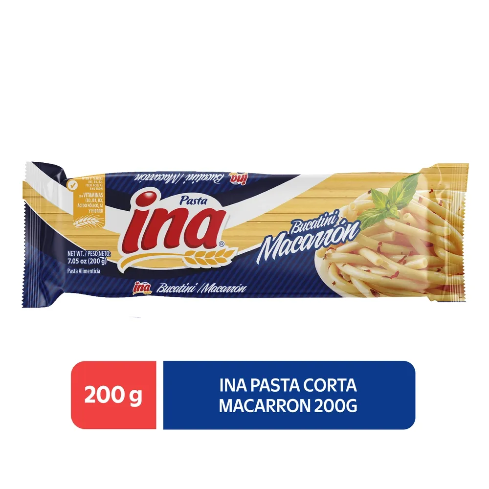 Pasta Macarrón Ina