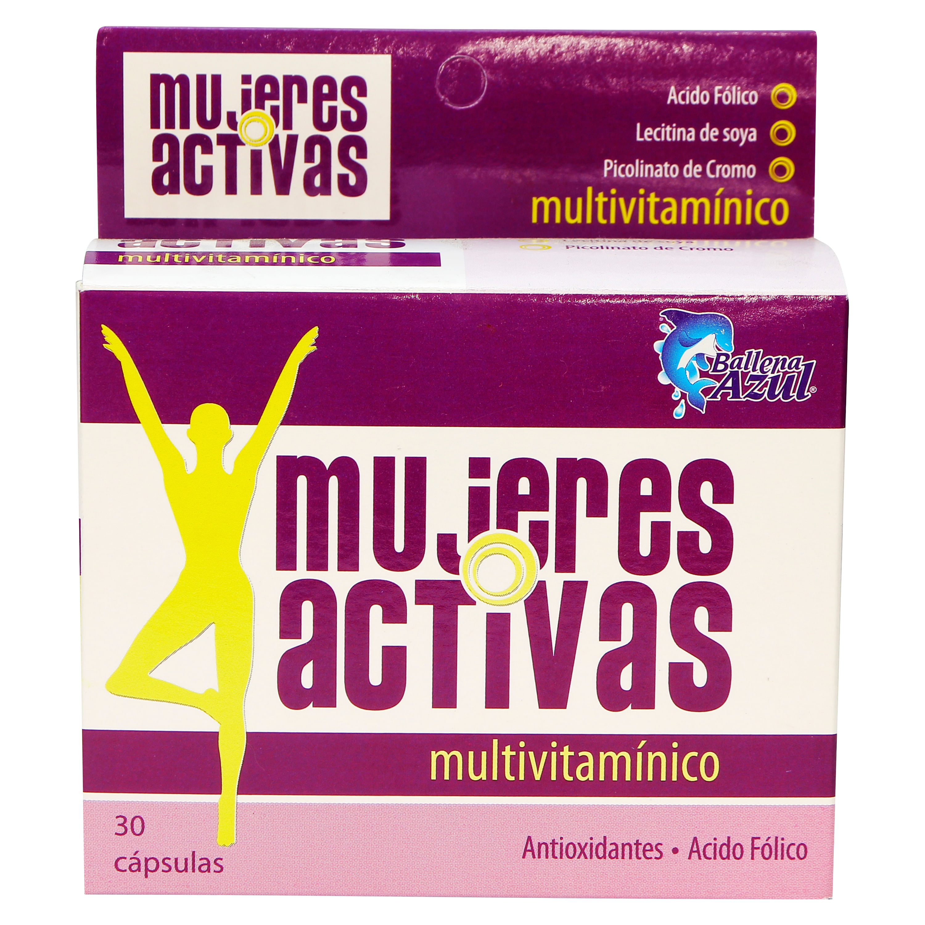 Tabletas Mujeres Activas Multivitam 30EA