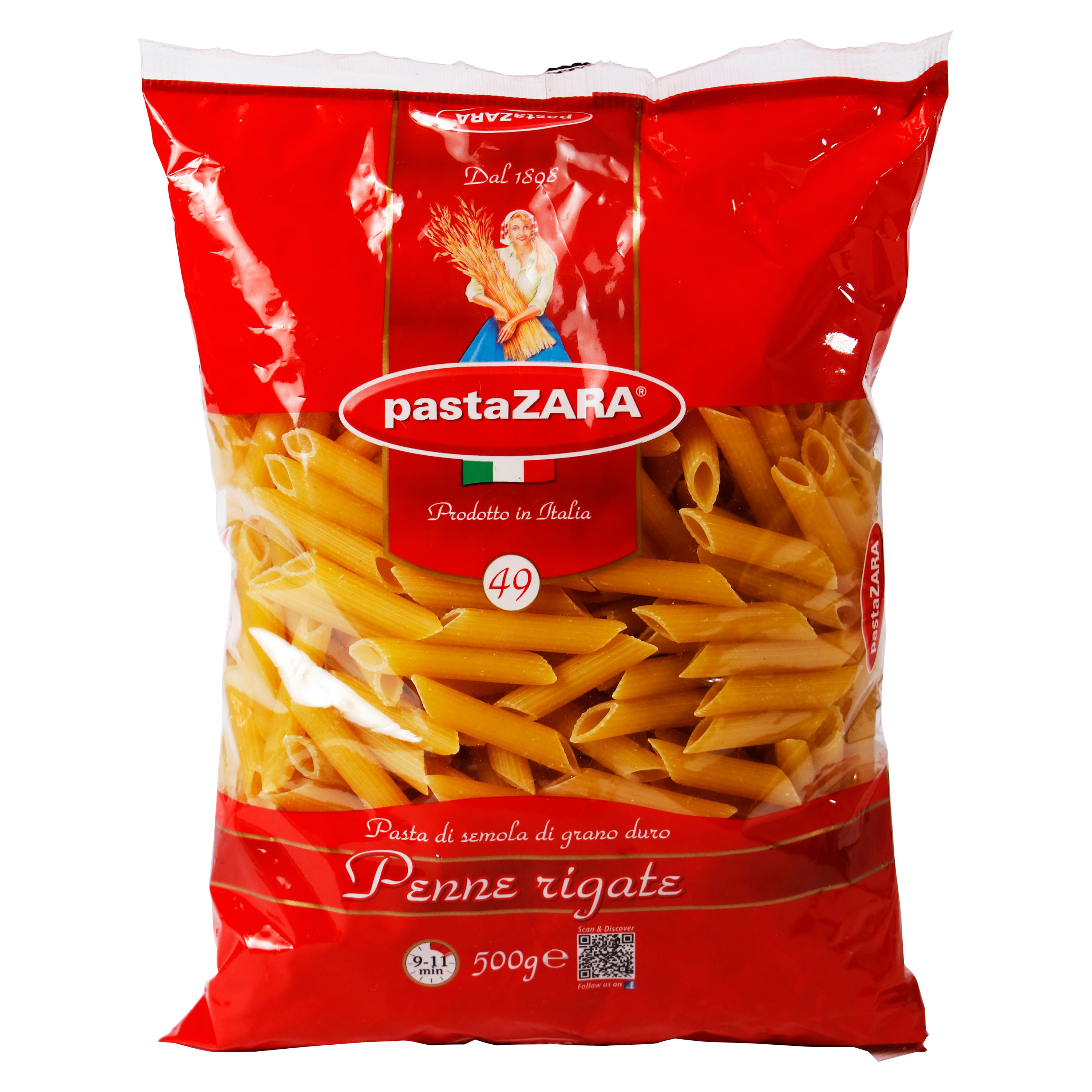Pasta Penne Rigate Zara