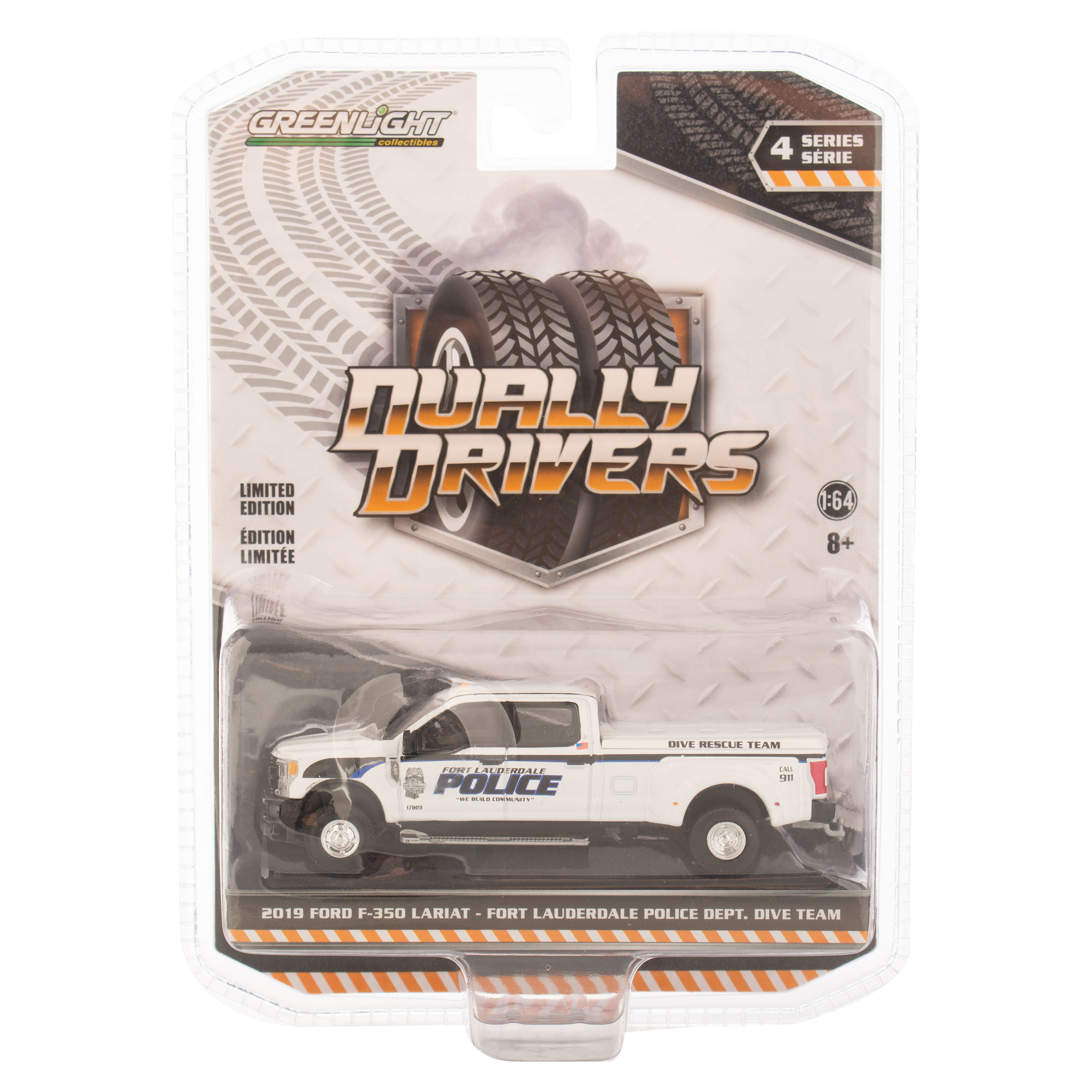 Vehiculo Greenlight Coleccionable 164 Dually Drive
