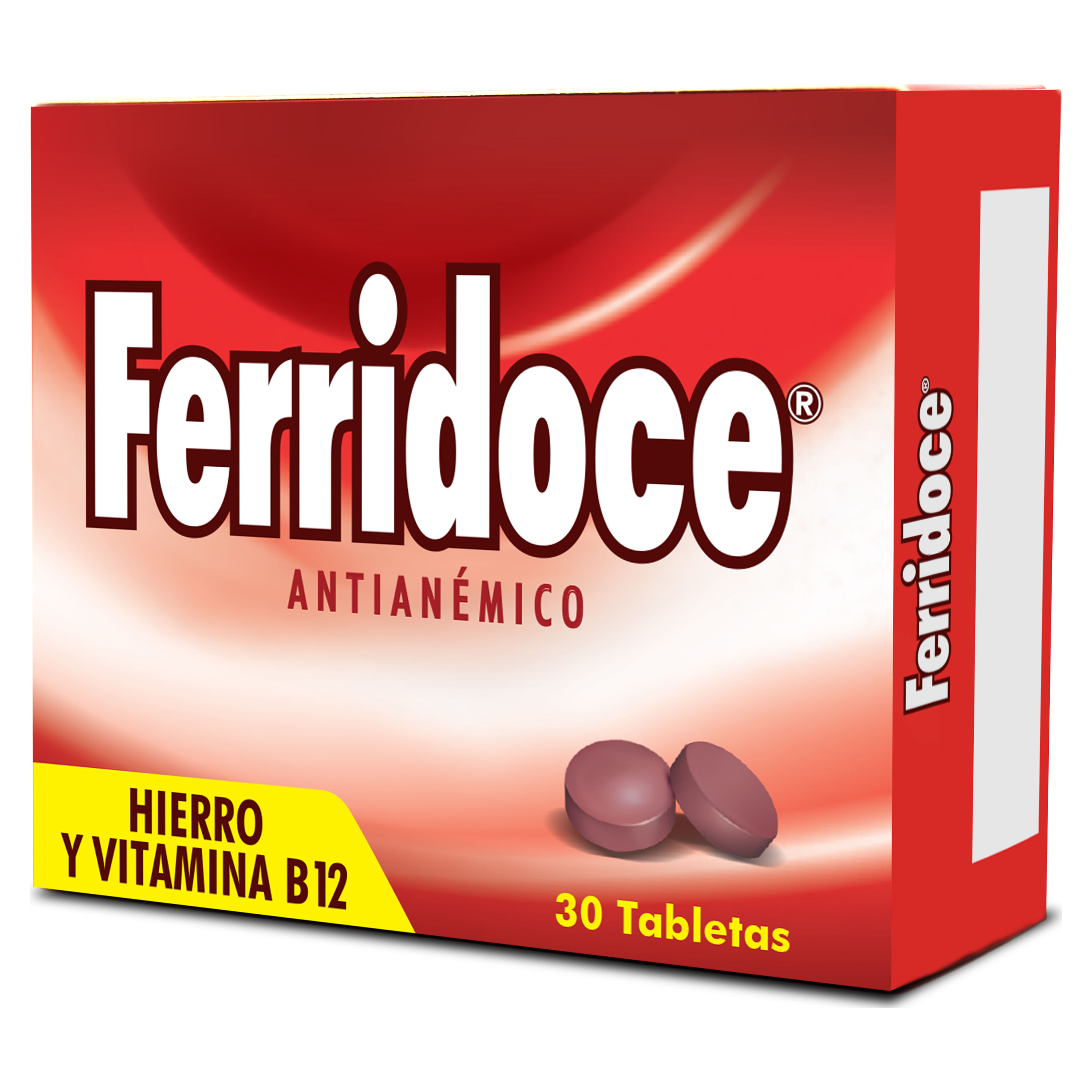 Tabletas Ferridoce - 30 Unidades