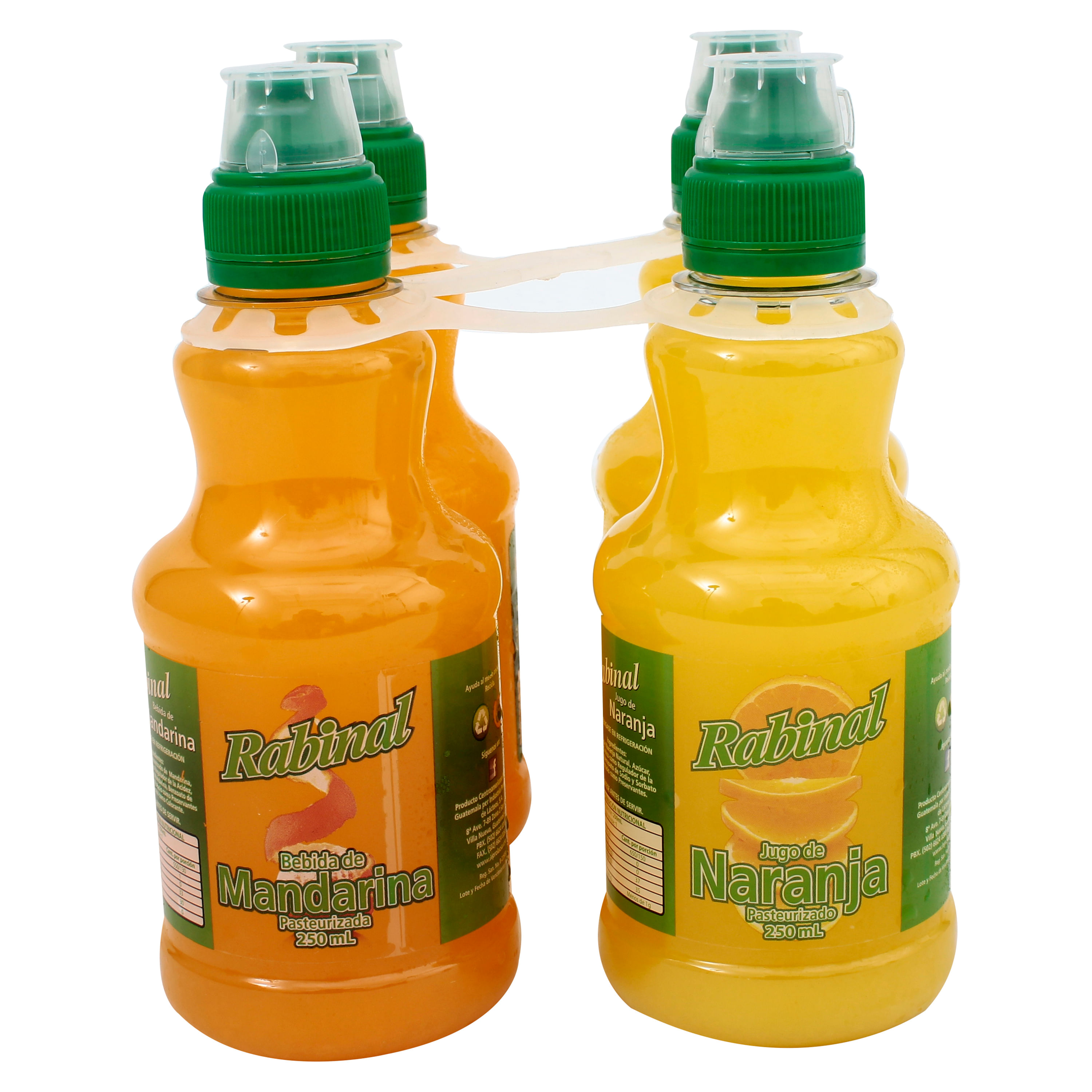 Bebida Rabinal jugo 4 Pack - 1000 ml