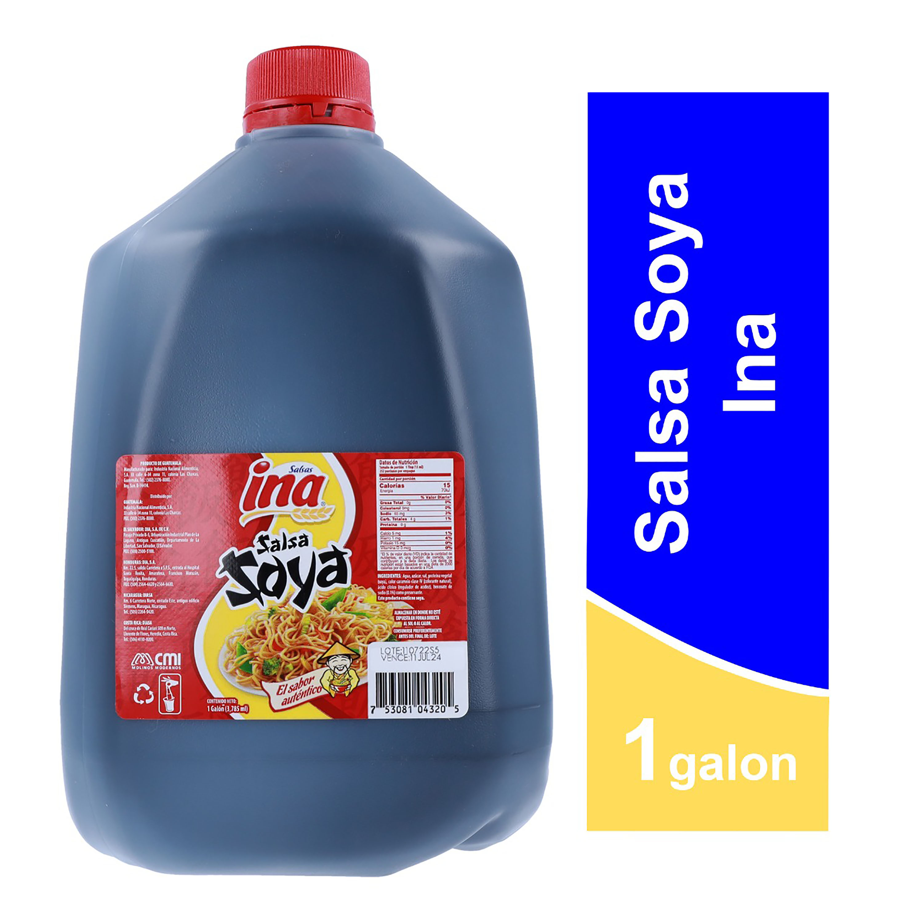 Salsa Soya Ina Galón