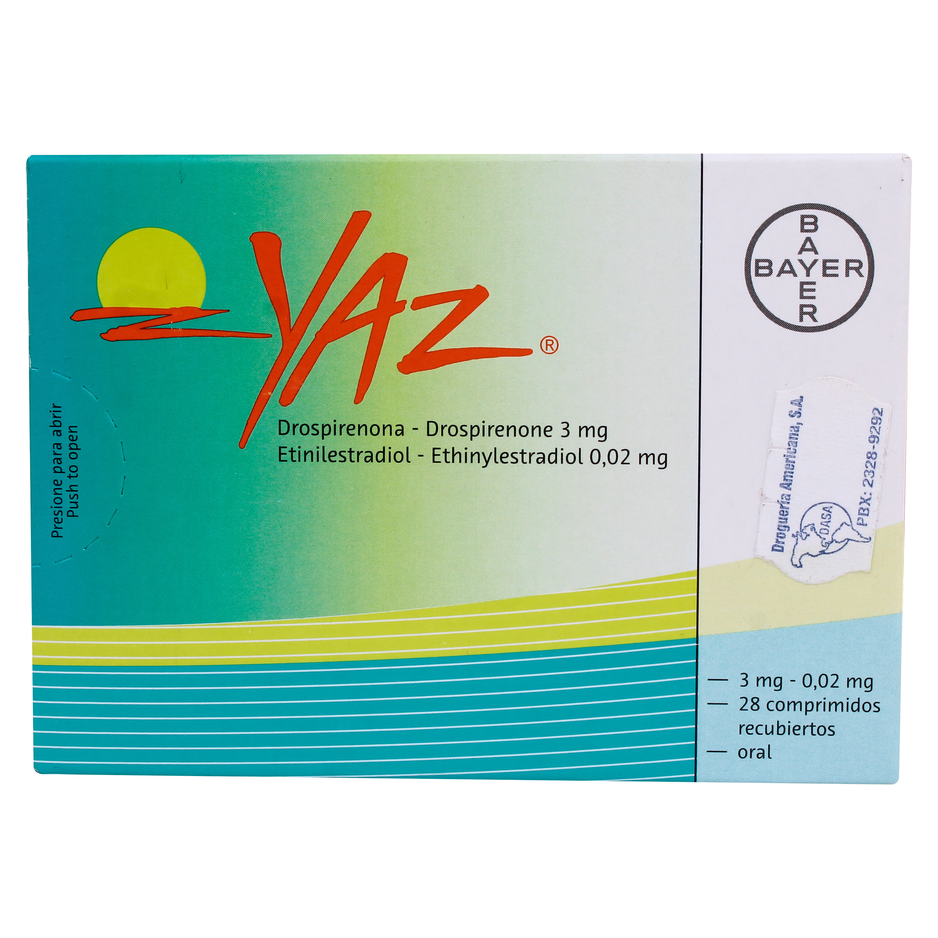 Yaz 28 Tabletas