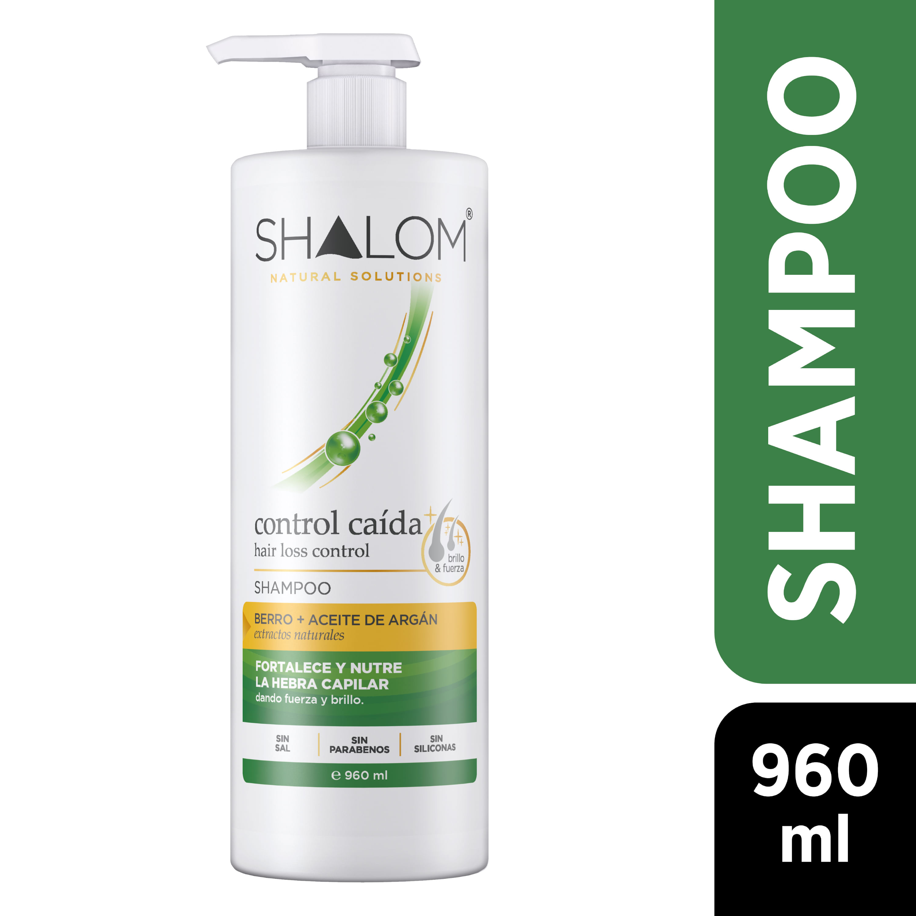 Shampoo Control Caída Shalom