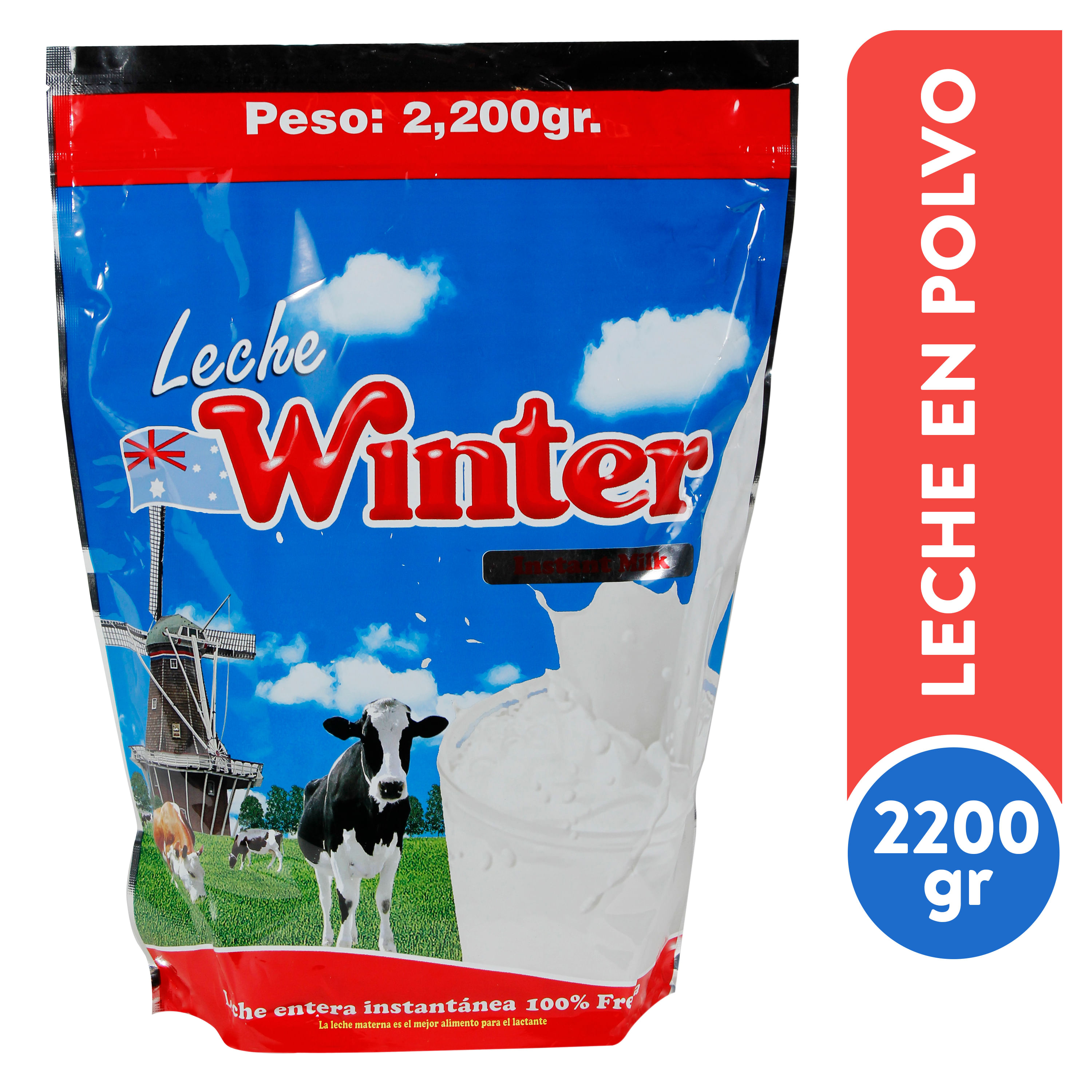 Leche Entera Winter En Polvo -2200 g