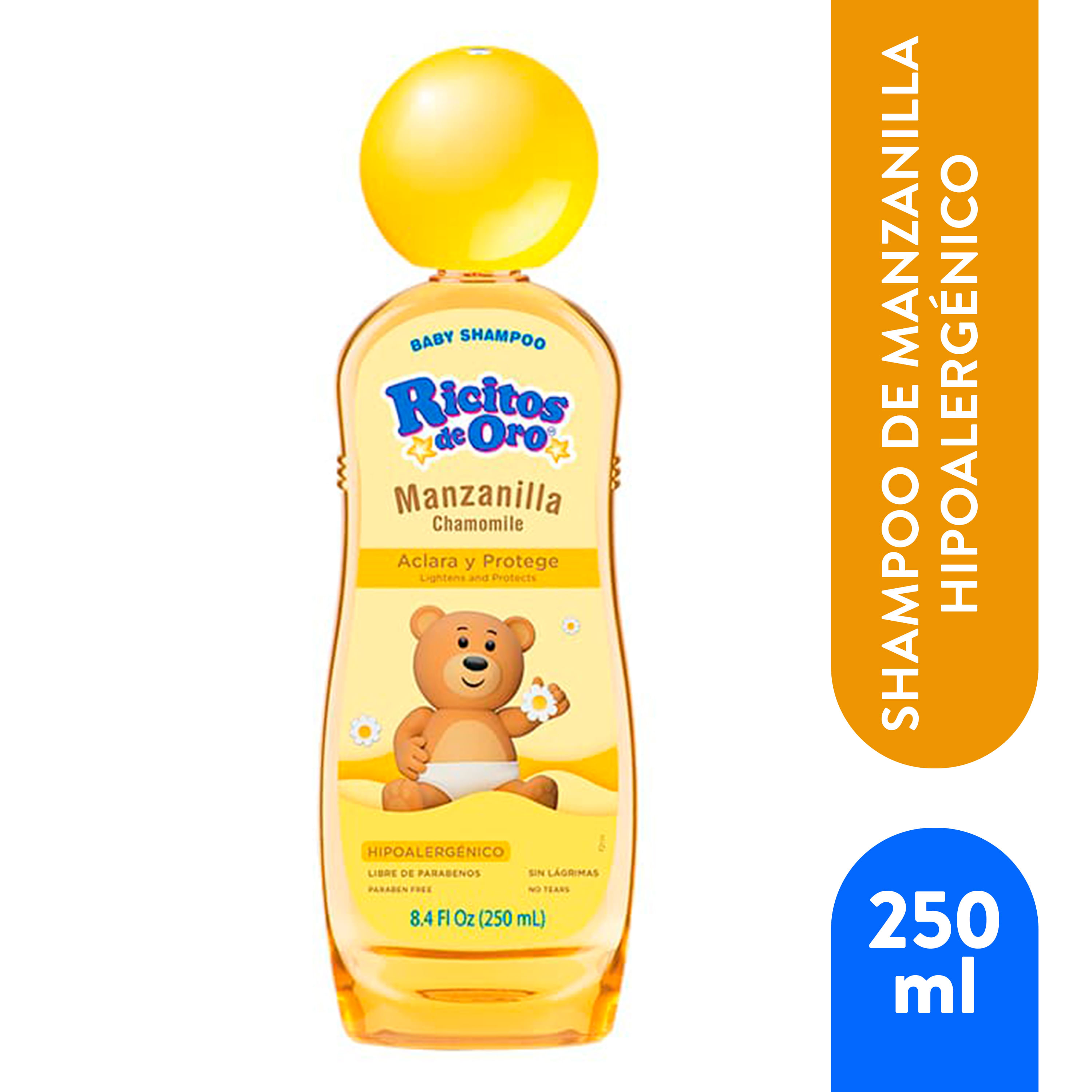 Shampoo Ricitos De Oro Manzanilla - 250 ml