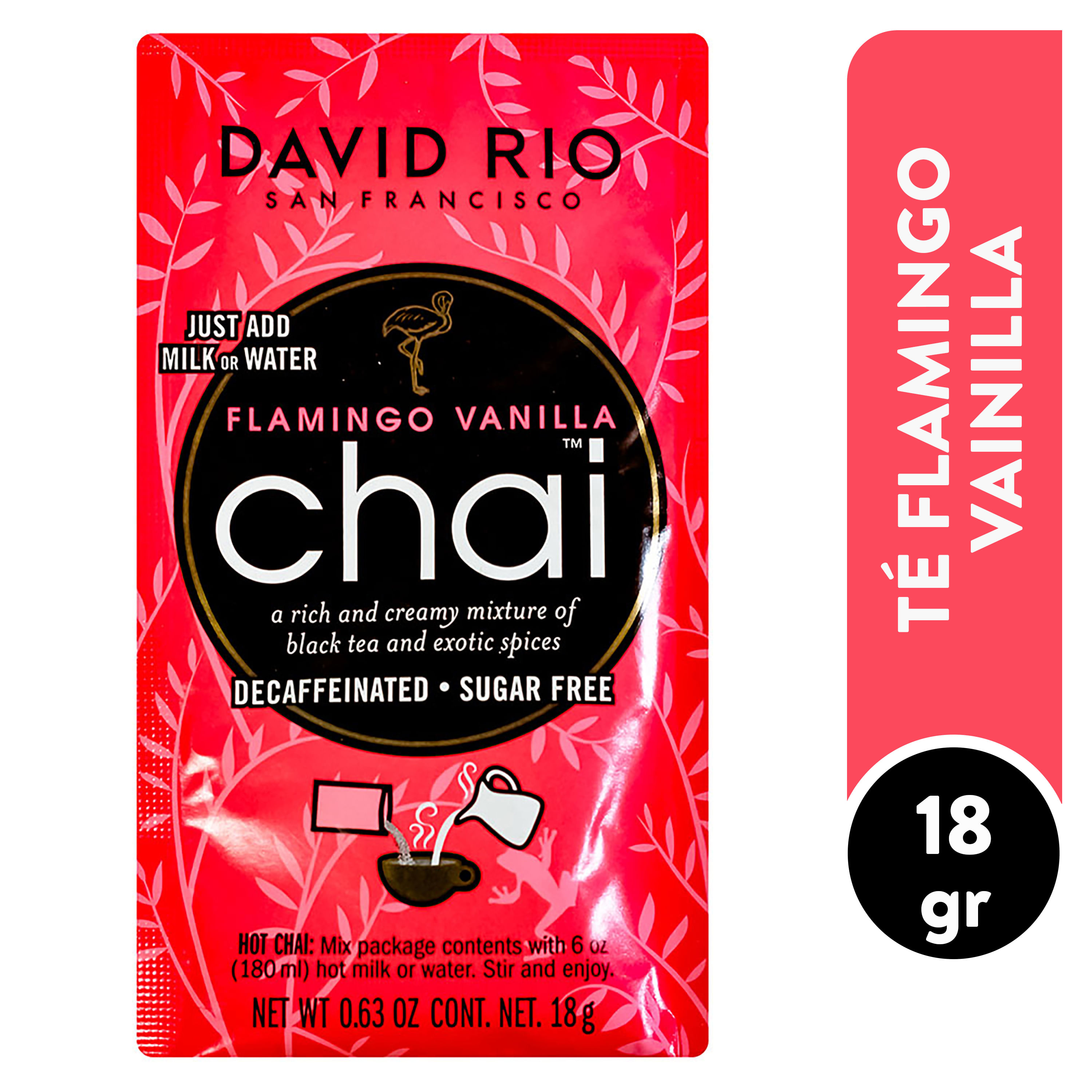 Té David Rio Chai Sobre - 18 g
