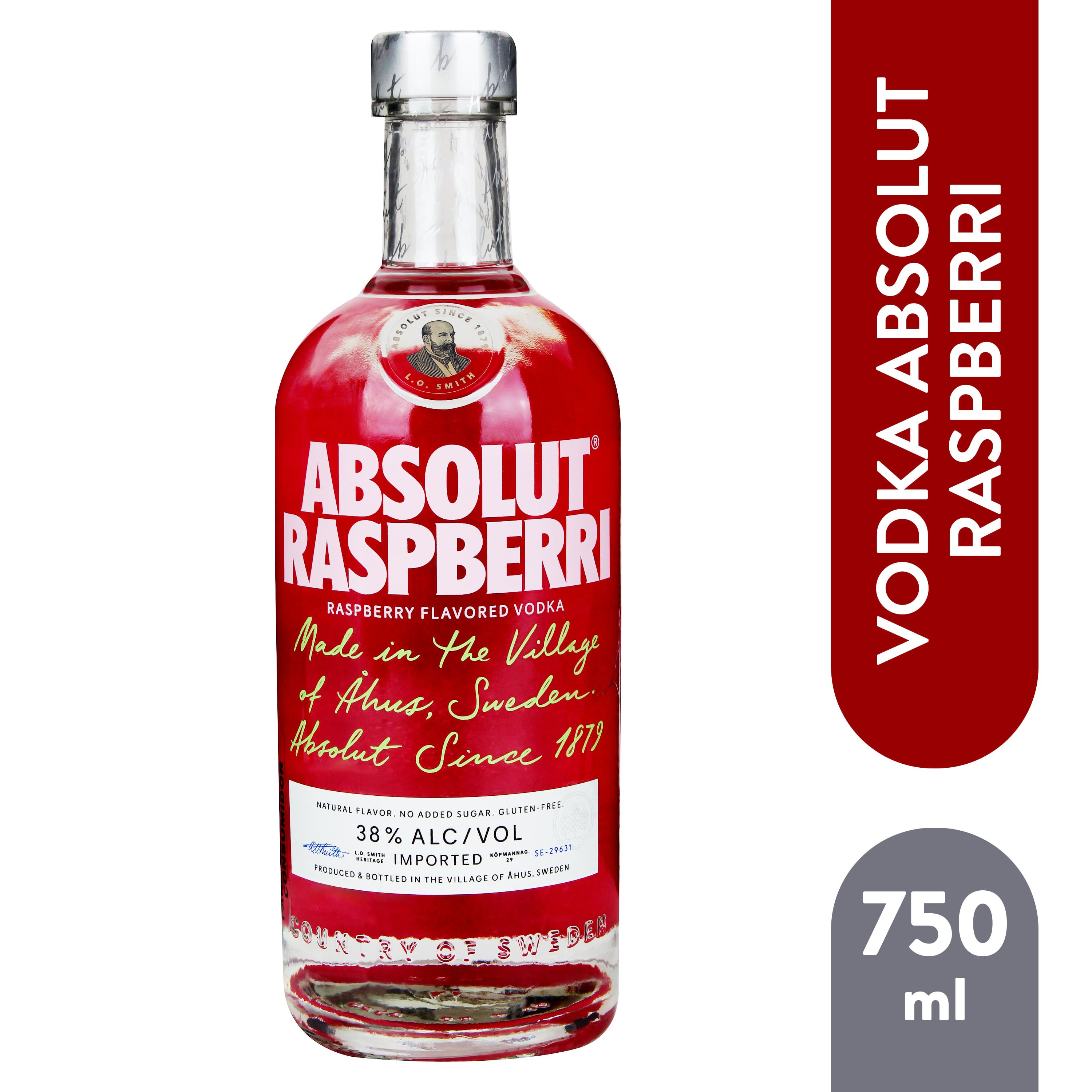 Vodka Absolut Raspberri - 750 ml