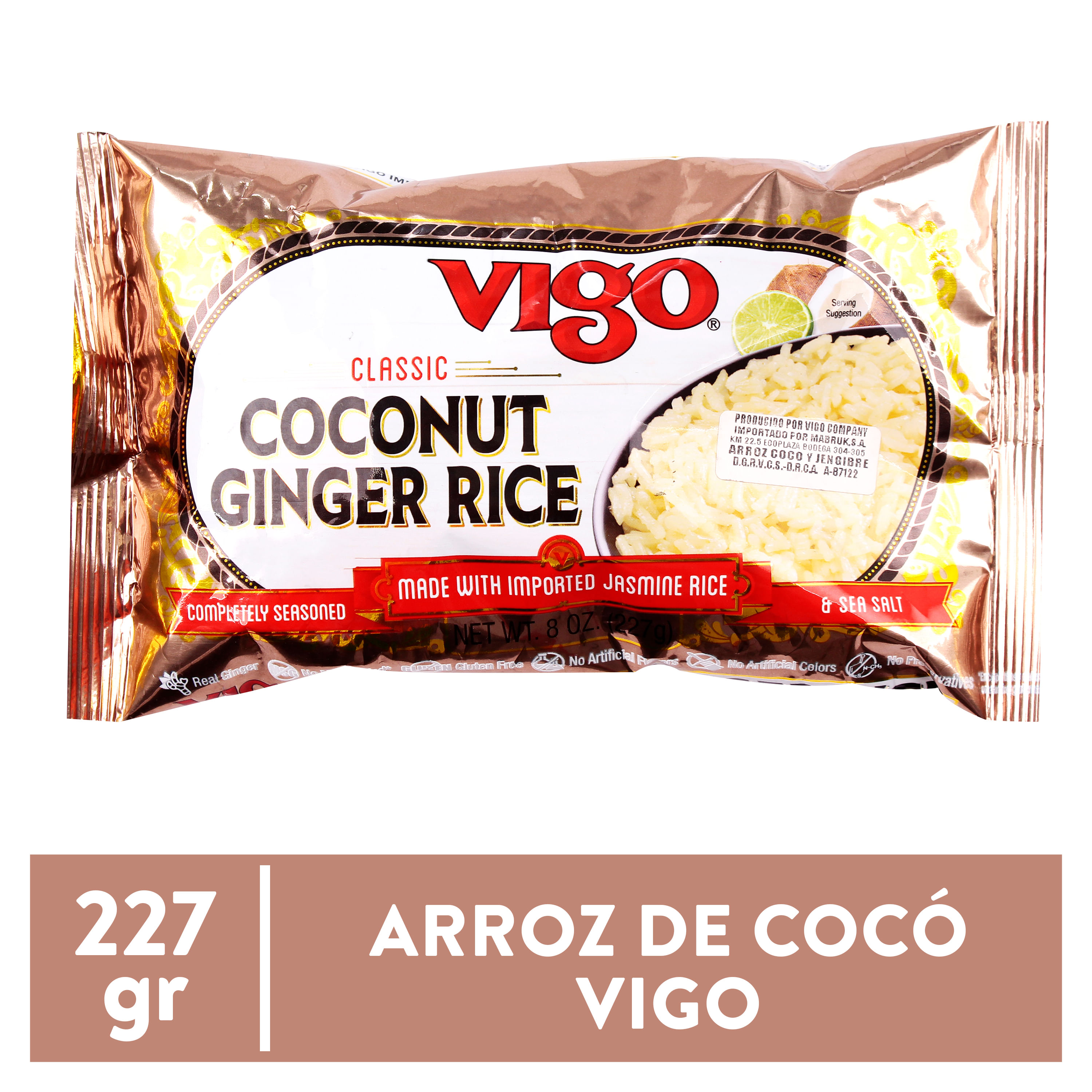 Coconut Vigo Ginger Rice -227 g