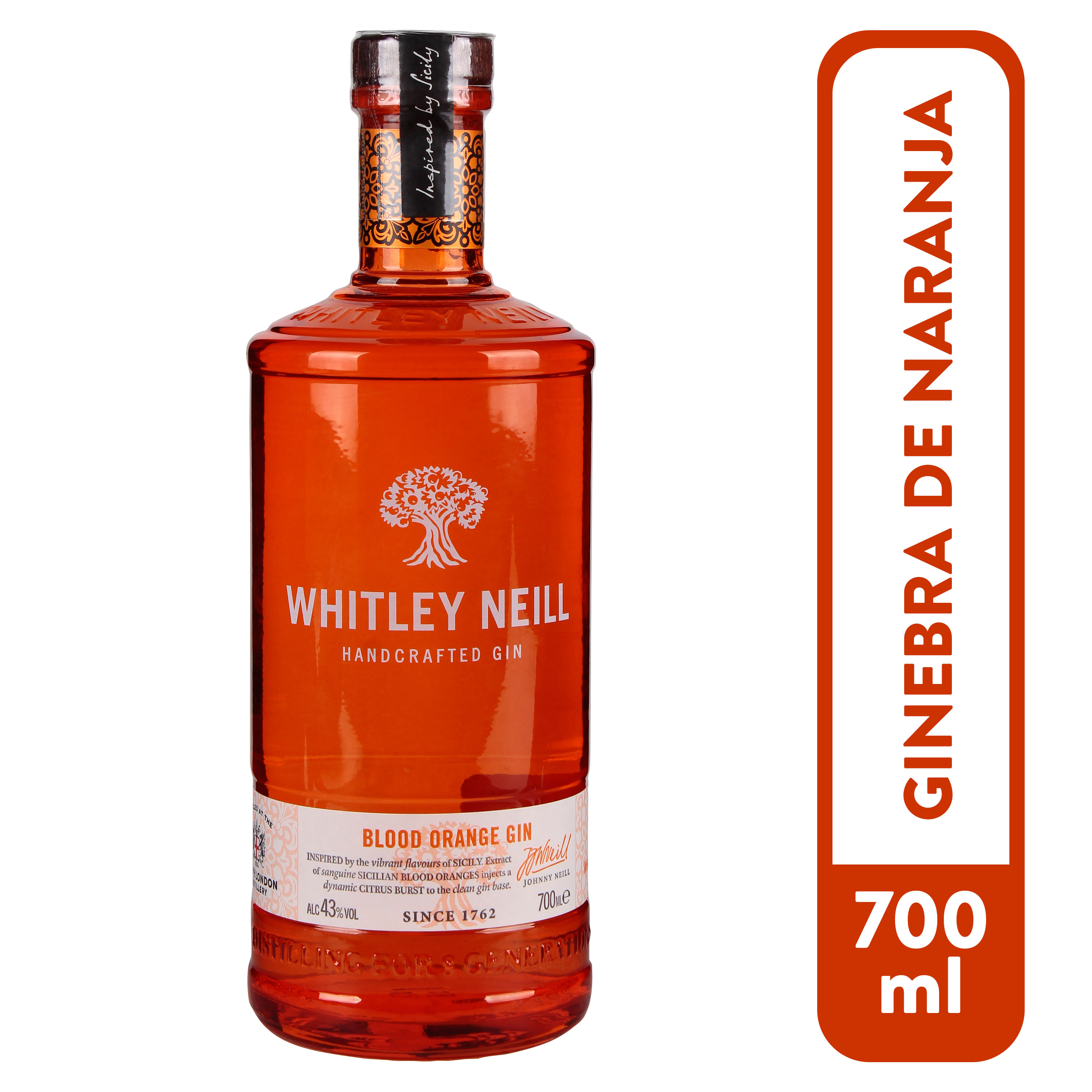 Gin Hand Craft Orange - 700ml
