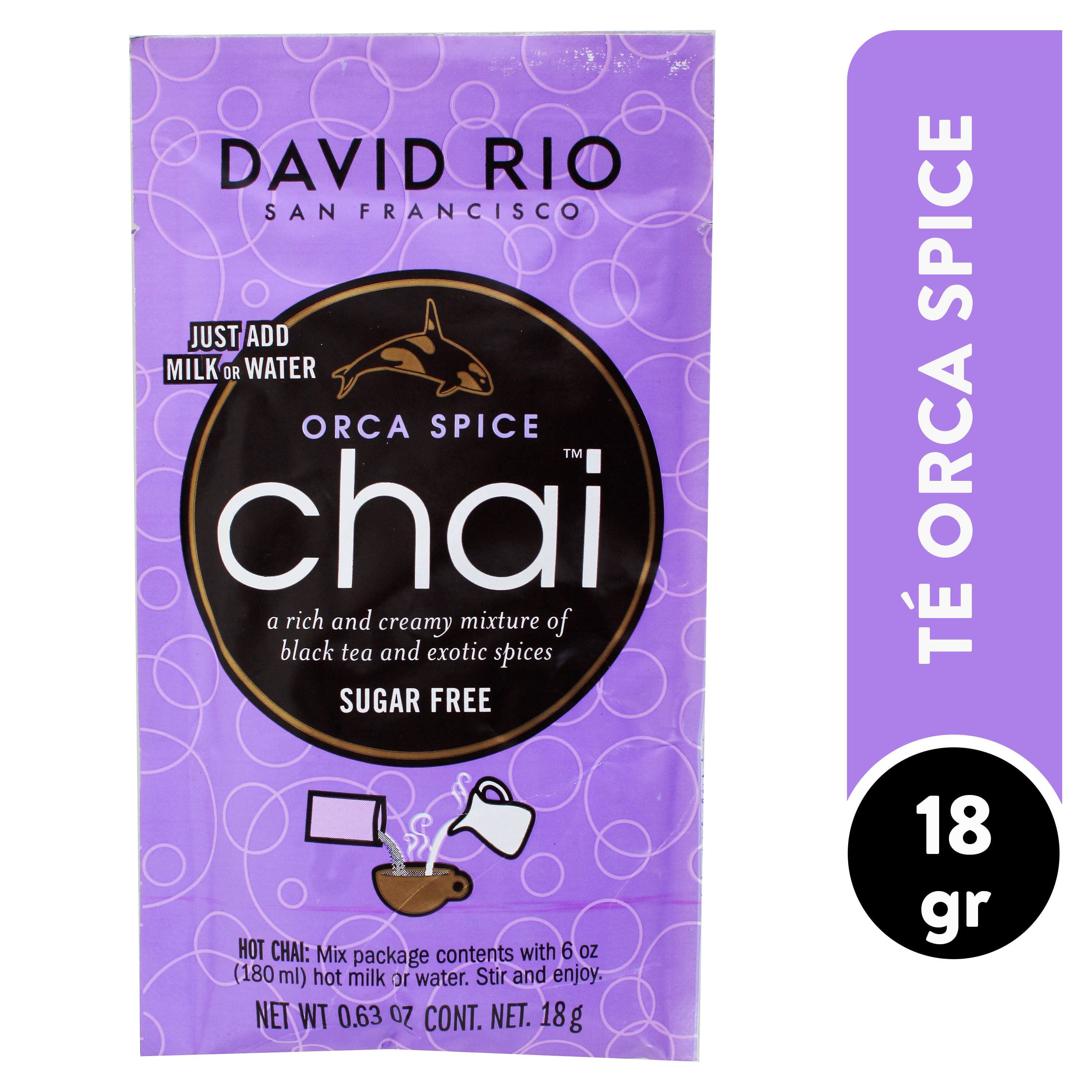 Té David Rio Flamingo Vainilla Sobr - 18 g
