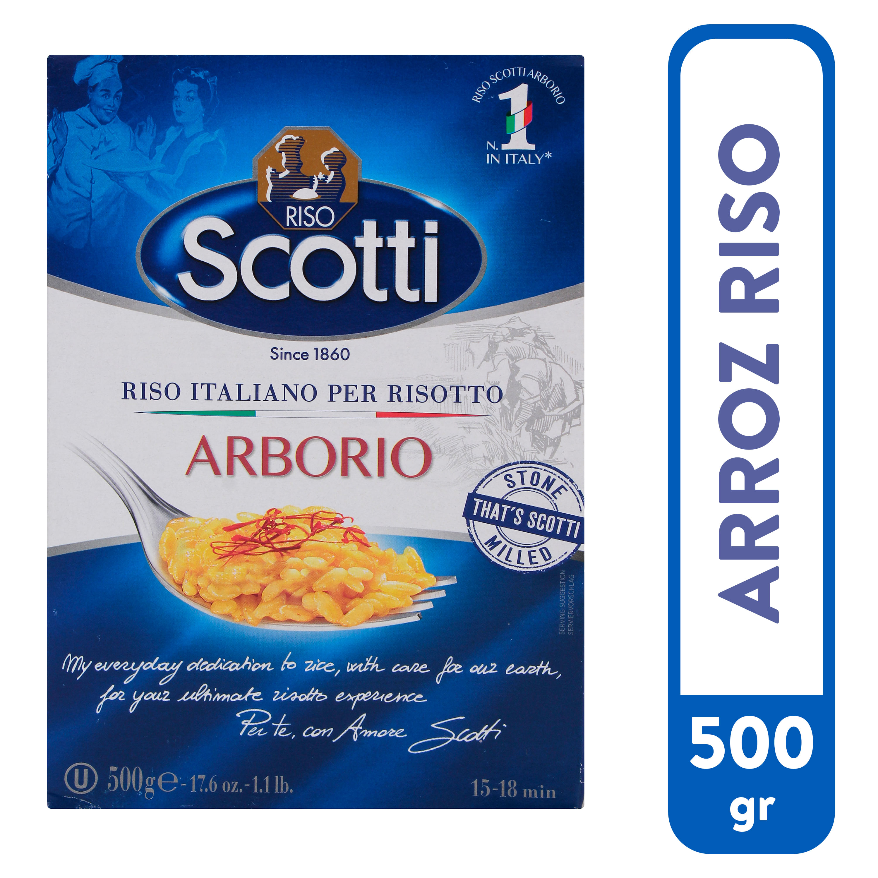 Arroz Arborio Risotto Scotti